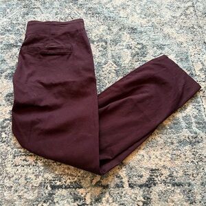 Old Navy Women's Dark Burgundy Chinos